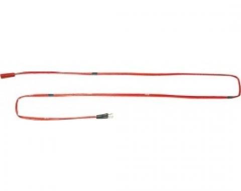 Ford Thunderbird Heater Switch To Heater Motor Wiring, PVC Wire, Molded Ends, 44 Long, 1956-57