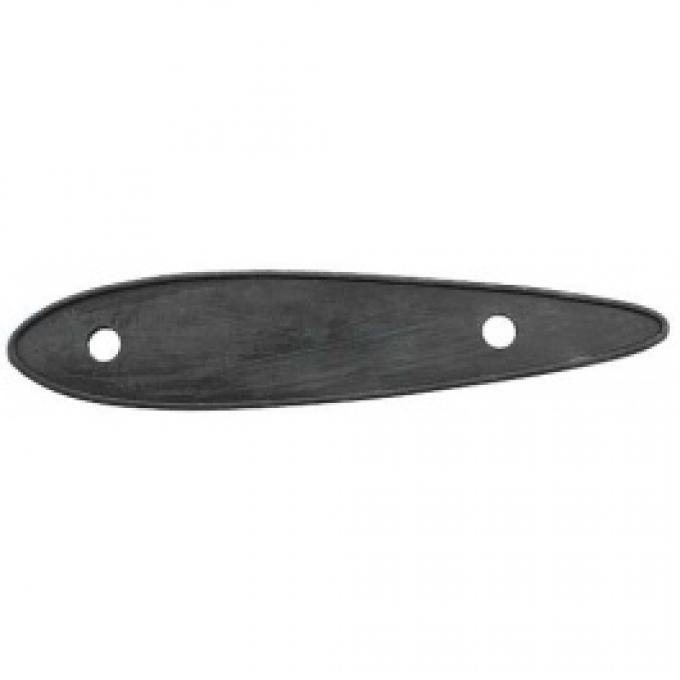 Ford Thunderbird Outside Rear View Mirror Base Gasket, Molded Rubber, 1958-59