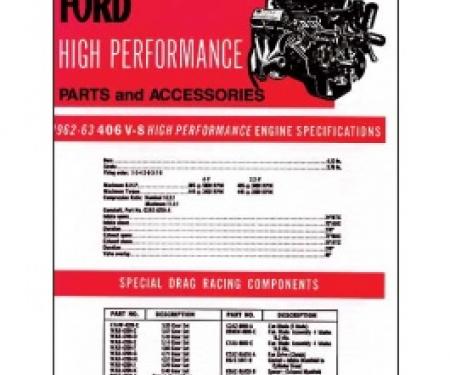 Ford 406 High-Performance Engine Parts & Accessories