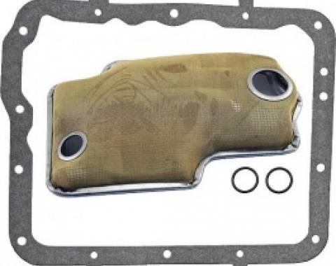 Ford Thunderbird Transmission Screen & Pan Gasket Kit, Cruise-O-Matic, MX Version, 1958-66