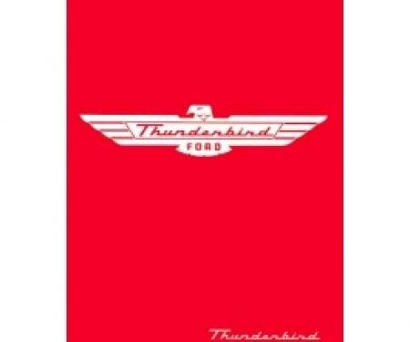 Thunderbird Owner's Manual, 64 Pages With Illustrations, 1955