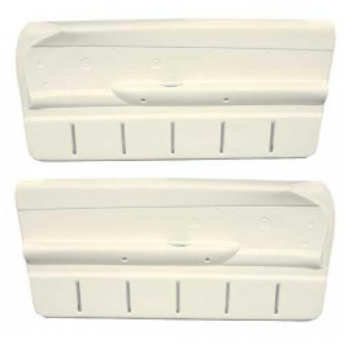 Ford Thunderbird Door Trim Panels, White, Late 1962-63