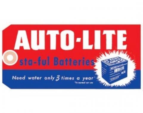 Ford Thunderbird Autolite Sta-Ful Battery Tag, 1962-71