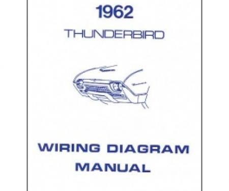 Thunderbird Wiring Diagram Manual, 4 Pages, 1962
