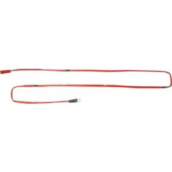 Ford Thunderbird Heater Switch To Heater Motor Wiring, PVC Wire, Molded Ends, 44 Long, 1956-57