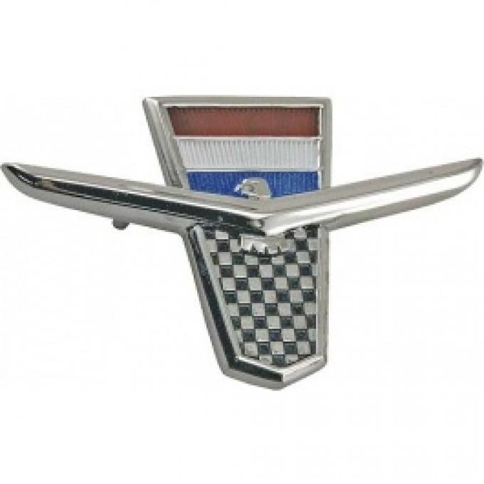 Ford Thunderbird Tonneau Cover Ornament, Roadster Emblem, 1962-63