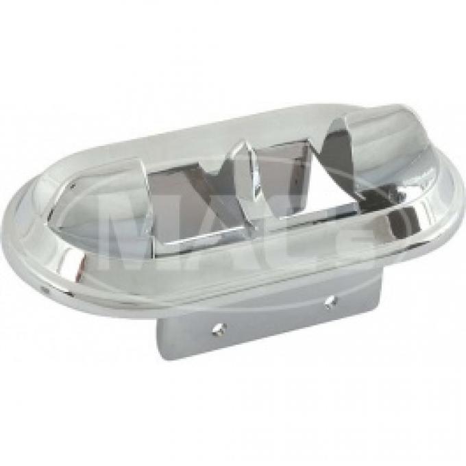Ford Thunderbird Power Window Switch Bezel, Left, Chrome, Double Type, 1955-57