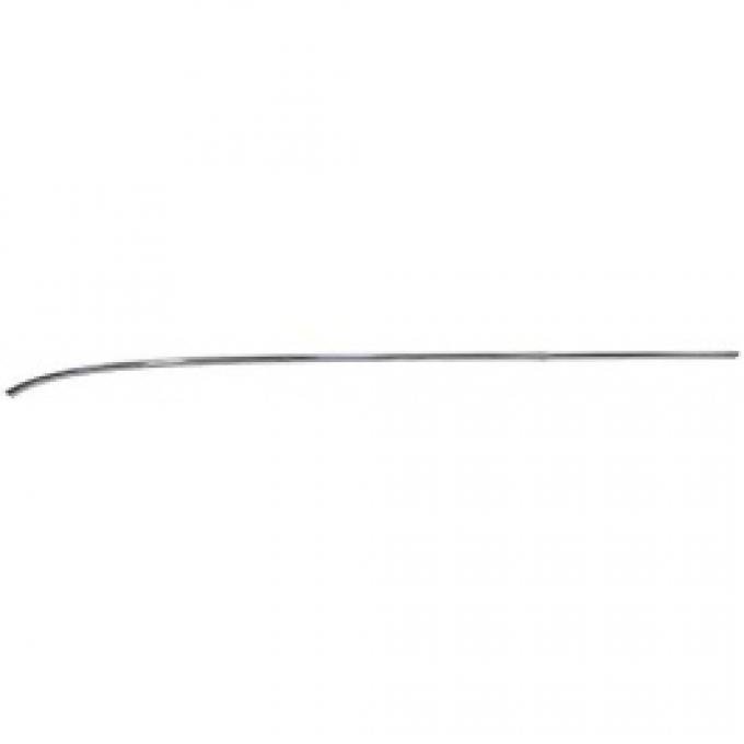 Ford Thunderbird Fender Peak Moulding, For Left Front Fender, Stainless Steel, 1961-63