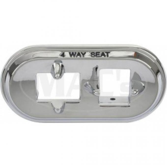 Ford Thunderbird Power Seat Switch Housing, Correct Lettering, 4 Way Seat, 1955-57
