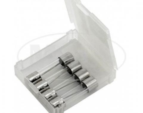Glass Tube Fuses, SFE-14, Set Of 5 Pieces, For The Heater, 1956-57