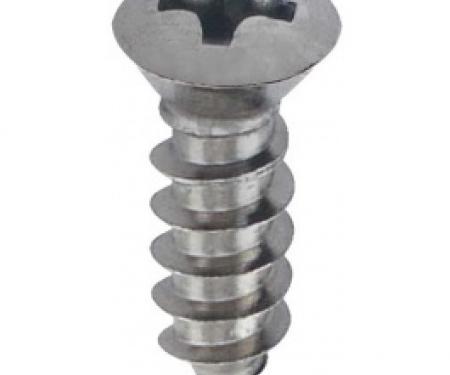 Ford Thunderbird Instrument Housing Retainer Plate Screw Set, 1964-66