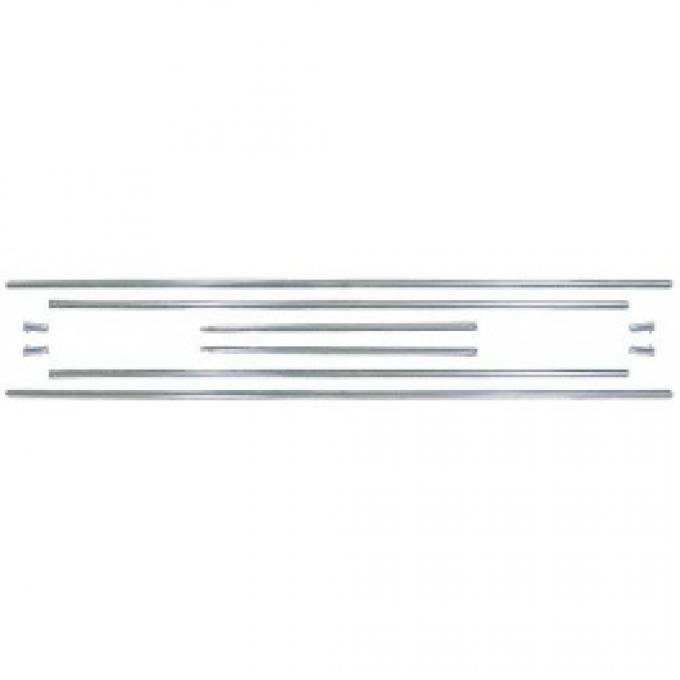 Ford Thunderbird Body Side Moulding Kit, 10 Pieces, 1961
