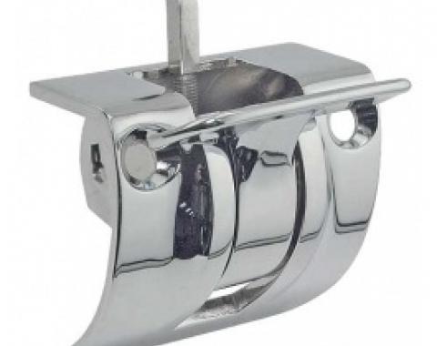 Ford Thunderbird Convertible Top Latch Assembly, Includes Chrome Handle & J Hook, 1964-66