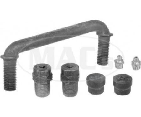 Ford Thunderbird Idler Arm, Manual Steering, With Bushings, Seals & Grease Fittings, 1958-60
