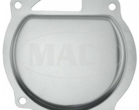 Ford Thunderbird Water Pump Baffle, Stainless Steel, 1955-57