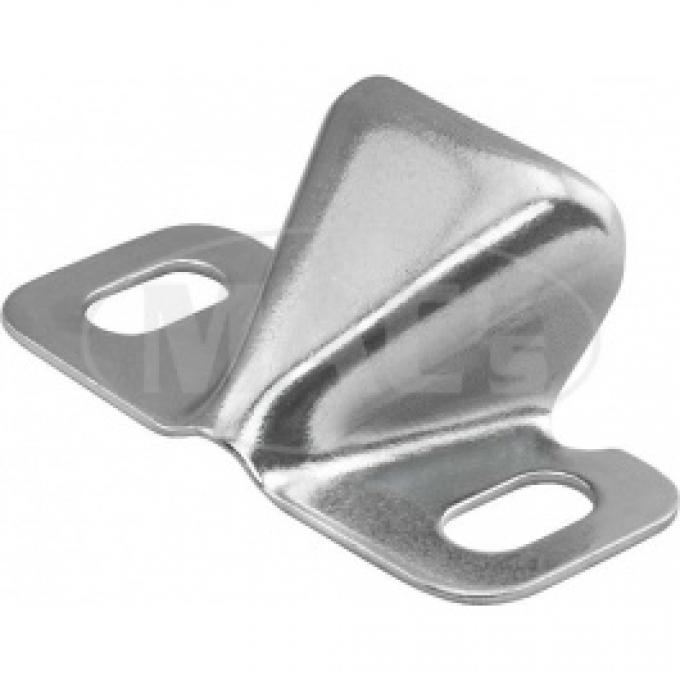 Ford Thunderbird Glove Box Door Striker, Plated, 1955-57