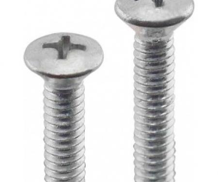 Ford Thunderbird Door Scuff Plate Screw Set, 12 Pieces, 1964-66