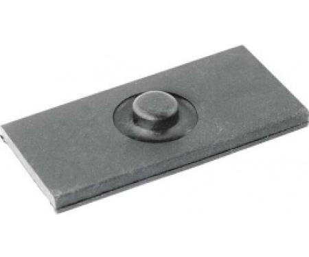 Ford Thunderbird Rear Leaf Spring Center Pad, Rubber, 1955-57