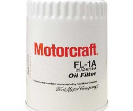 Ford Thunderbird Oil Filter, Spin-On Type, Motorcraft Brand, 1957-66