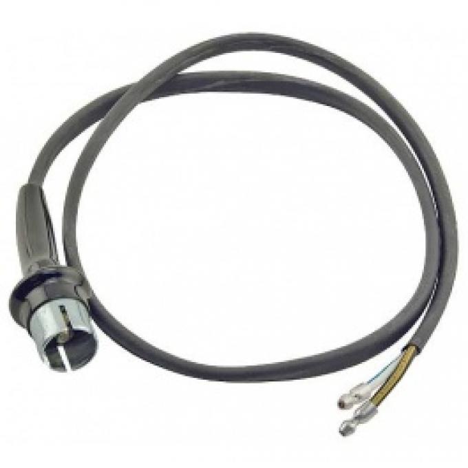 Ford Thunderbird Parking Light Socket Wire, PVC Wire, Left Turn Signal, 1955