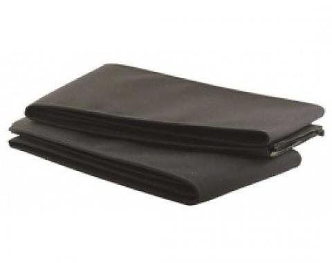 Ford Thunderbird Convertible Top Pads, Black, 65 Long, 1958-63