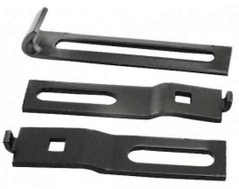 Ford Thunderbird Rear License Plate Holder Set, 3 Pieces, 1955