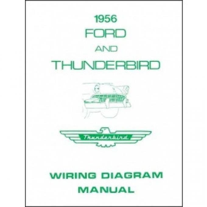 Thunderbird Wiring Diagram Manual, 8 Pages, 1956