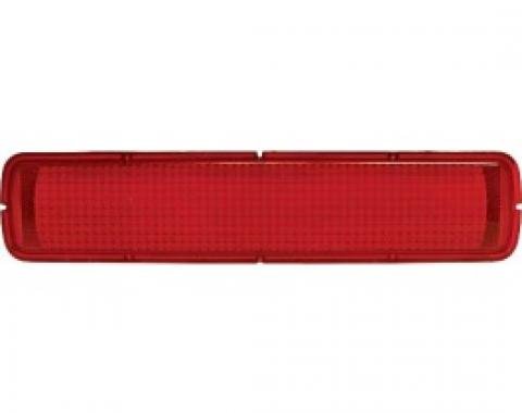 Ford Thunderbird Tail Light Lens, Red, With FoMoCo logo, Right Or Left, 1965