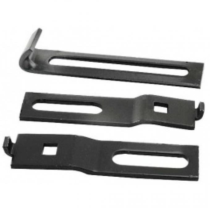 Ford Thunderbird Rear License Plate Holder Set, 3 Pieces, 1955