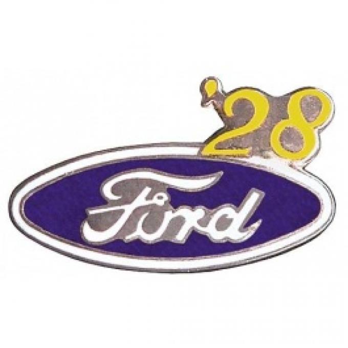 Hat Pin, Ford Oval With '28