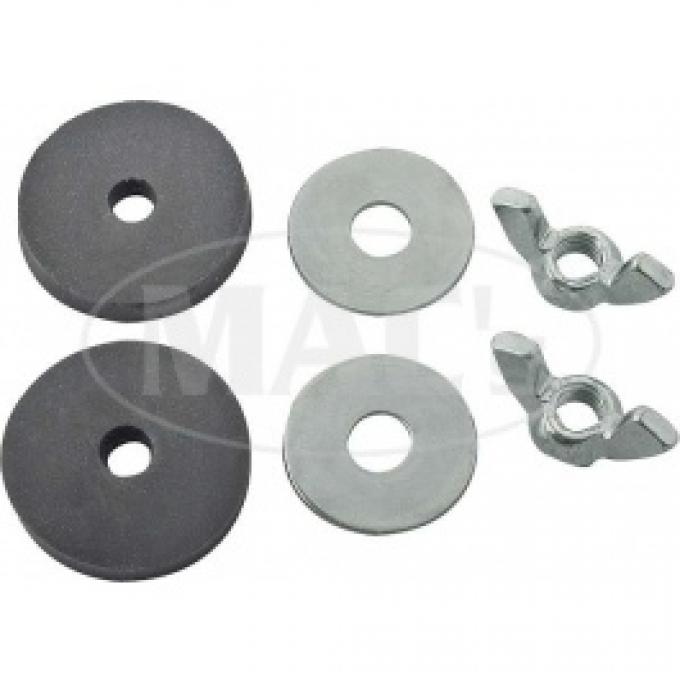 Ford Thunderbird Battery Hold Down Nut & Washer Set, 1955