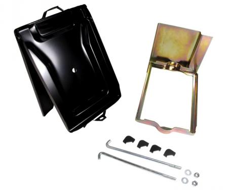 Corvette Battery Tray Kit, Complete, 1956-1961