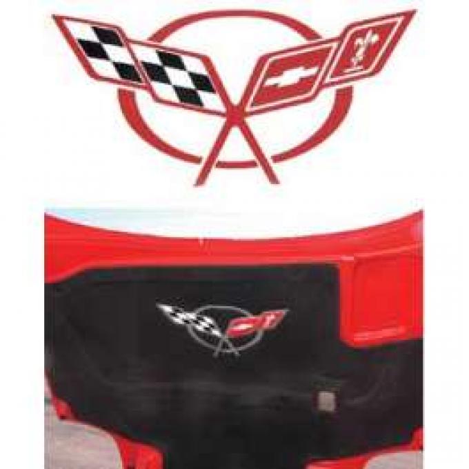 Corvette Hood Insulation Pad Decal,1997-2004