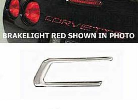 Corvette Rear Bumper Lettering Kit, Brakelight Red, 1997-2004