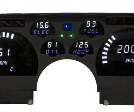 Intellitronix 1991-1992 Camaro LED Digital Gauge Panel DP4005