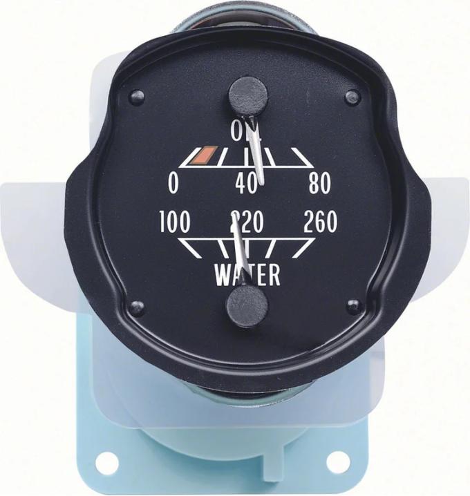 AMD Oil Pressure/Water Temperature Gauge, 70-78 Firebird K-6493193