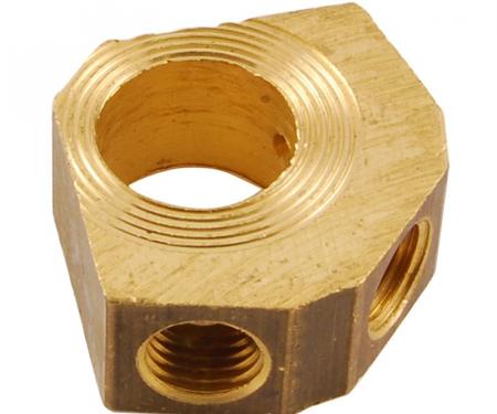 Dennis Carpenter Master Cylinder Outlet Block - 1948-56 Ford Truck     8C-2076