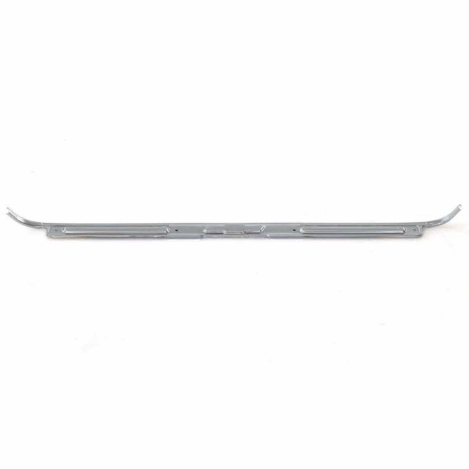 AMD Door Sill Plate, Bowtie Logo, Front, Chrome, 67-72 Chevy CK Truck K-CX1920