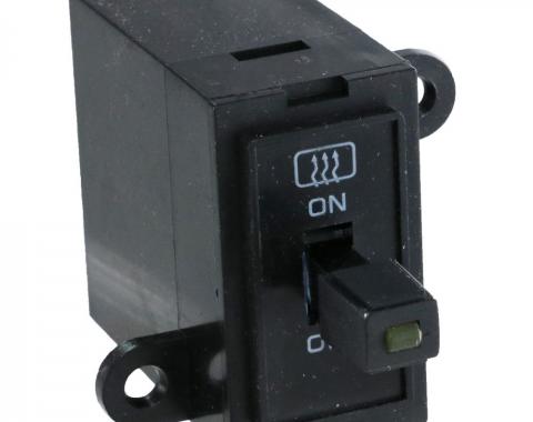 Corvette Rear Window Defroster Switch, 1980-1982