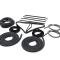AMD Complete Weatherstrip Seal Kit (14pcs), 80-86 F-Series Pickup w/o Weatherstrip Trim Groove X599-4580-S