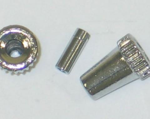 Corvette Clock Reset Knob Kit, 1968-1982