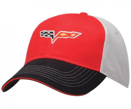 Corvette C6, Twill and Soft Mesh Cap