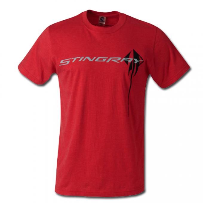 Corvette C7 Heather Red Stingray T-Shirt