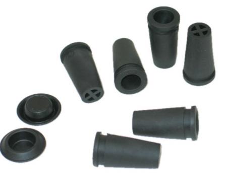 Corvette Floor Pan Drain Plugs, 8 Piece Set, 1977-1982