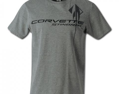 Corvette C7 Heather Gray Stingray T-Shirt
