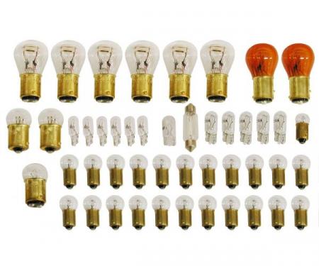 Corvette Light Bulb Kit, 39 Piece, 1977