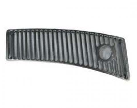 Corvette Windshield Wiper Vent Grille, Chrome, Right, 1963-1967