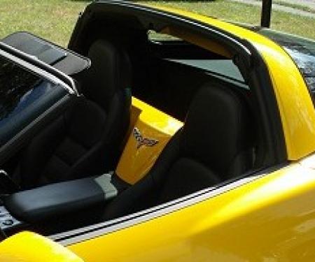 Corvette Waterfall Extension, Coupe, Velocity Yellow, 2005-2013