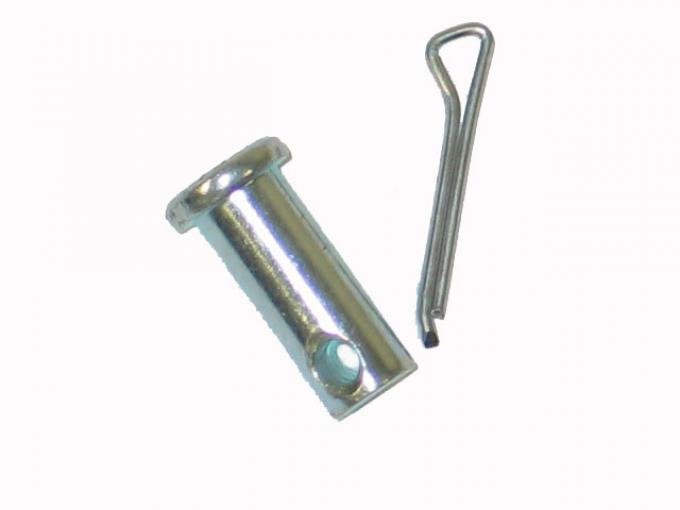 Corvette Park Brake Cable Clevis Pin with Clip, 1964-1966