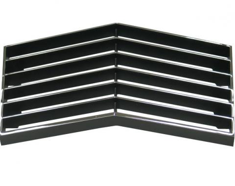 Corvette Grille, Front, Center, 1973